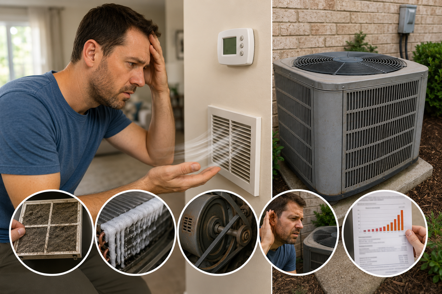 Warning signs your AC needs repair before summer